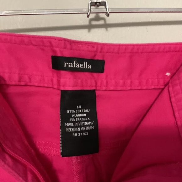 Rafaella hot pink shorts - Picture 3 of 3